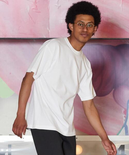 UNPERFECT（アンパーフェクト）の「[WEB限定]UNPERFECT MOCTARコラボプリントＴシャツ（Tシャツ/カットソー・メンズ・ホワイト/ブラック・4/3）」の6枚目の写真