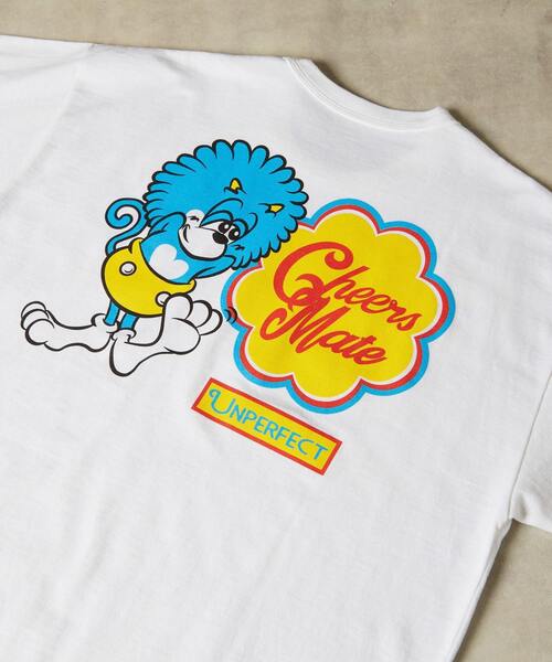 UNPERFECT（アンパーフェクト）の「[WEB限定]UNPERFECT MOCTARコラボプリントＴシャツ（Tシャツ/カットソー・メンズ・ホワイト/ブラック・4/3）」の15枚目の写真