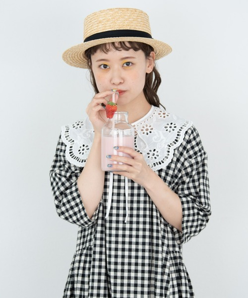 MERLOT（メルロー）の「おはなレースつけ襟（付け襟・レディース・ホワイト・FREE）」の15枚目の写真