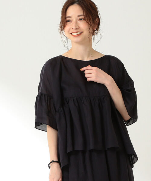 【美品】 Demi-Luxe BEAMS ラミーラッフル プルオーバー 美品】 Demi-Luxe BEAMS ラミーラッフル プルオーバー - メルカリ