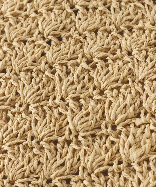 JOURNAL STANDARD relume（ジャーナルスタンダード　レリューム）の「《WEB限定2》RELUME ペーパーフリンジBAG◆（ハンドバッグ・レディース・ネイビー/ナチュラル/カーキ・FREE）」の7枚目の写真