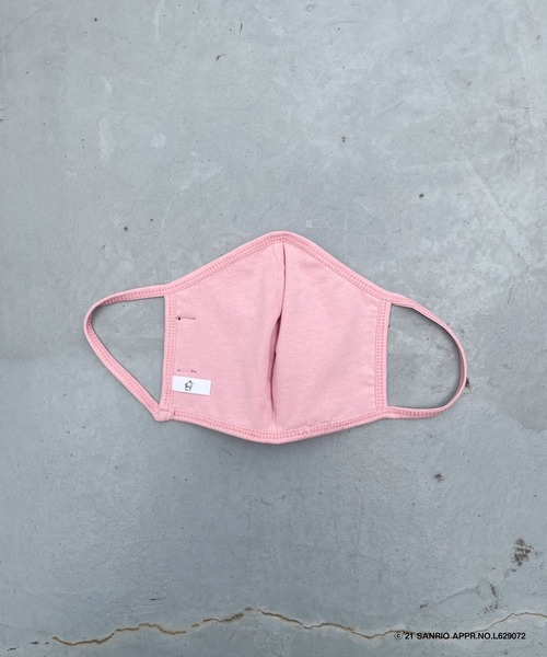 FIG&VIPER（フィグアンドバイパー）の「ポチャッコフェイスマスク（マスク・レディース・ホワイト/ブラック/ピンク・FREE）」の5枚目の写真