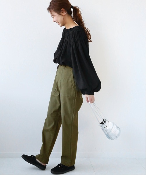 JOURNAL STANDARD relume（ジャーナルスタンダード　レリューム）の「ベイカーパンツ◆（その他パンツ・レディース・カーキ・40/38/36）」の3枚目の写真