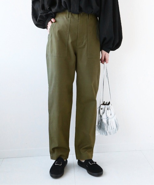 JOURNAL STANDARD relume（ジャーナルスタンダード　レリューム）の「ベイカーパンツ◆（その他パンツ・レディース・カーキ・40/38/36）」の5枚目の写真