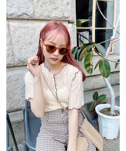 JUMELLE（ジュメロ）の「ポイントメロウT（Tシャツ/カットソー・レディース・ベージュ・FREE）」の12枚目の写真