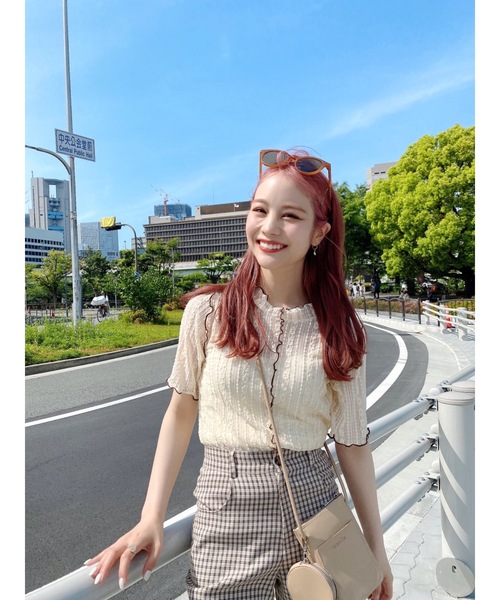 JUMELLE（ジュメロ）の「ポイントメロウT（Tシャツ/カットソー・レディース・ベージュ・FREE）」の11枚目の写真