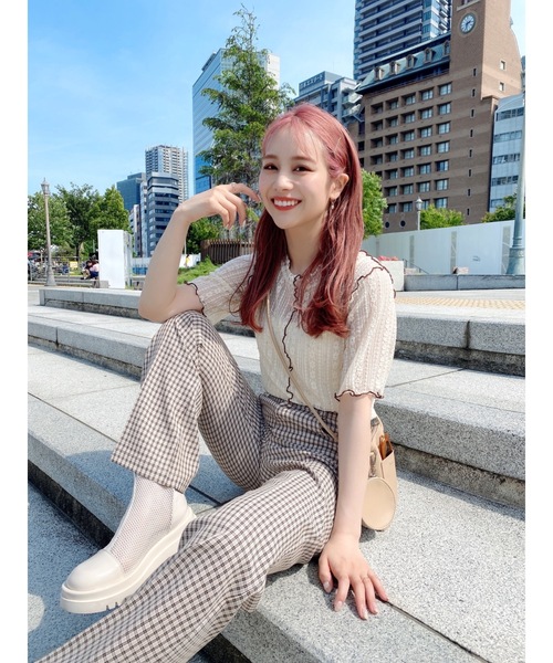 JUMELLE（ジュメロ）の「ポイントメロウT（Tシャツ/カットソー・レディース・ベージュ・FREE）」の15枚目の写真