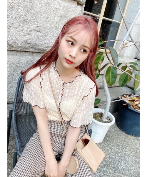 JUMELLE（ジュメロ）の「ポイントメロウT（Tシャツ/カットソー・レディース・ベージュ・FREE）」の20枚目の写真