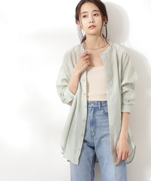 N.(N. Natural Beauty Basic) | サイドボタンシアーシャツ(シャツ/ブラウス)