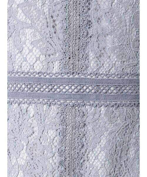 MERCURYDUO（マーキュリーデュオ）の「レースハイネックドレス（ドレス・レディース・ブラック/ブルー・SMALL/MEDIUM）」の21枚目の写真