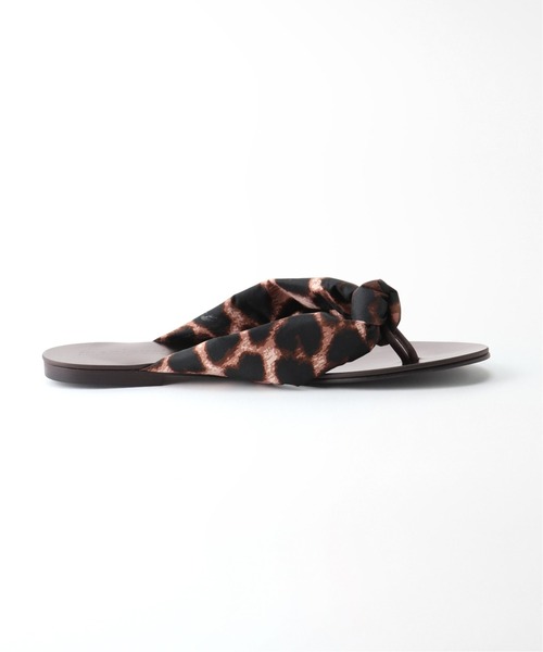 JOURNAL STANDARD LUXE（ジャーナルスタンダード　ラックス）の「【manipuri/マニプリ】SANDALS (LEOPARD)（サンダル・レディース・キャメル・40/38/39）」の4枚目の写真