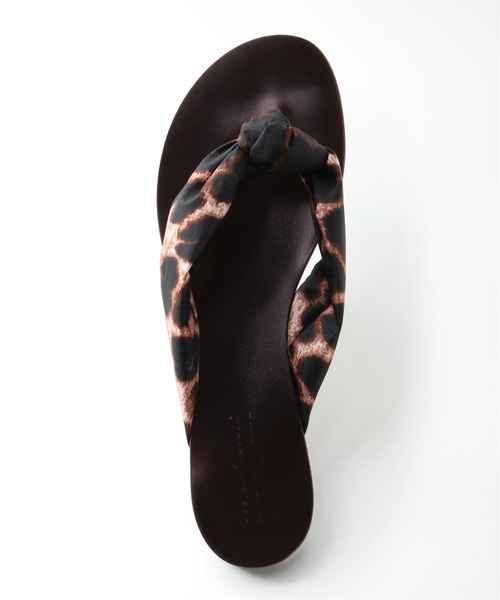 JOURNAL STANDARD LUXE（ジャーナルスタンダード　ラックス）の「【manipuri/マニプリ】SANDALS (LEOPARD)（サンダル・レディース・キャメル・40/38/39）」の6枚目の写真