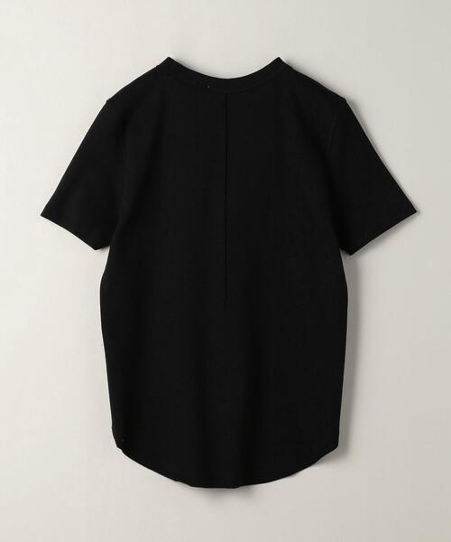 ASTRAET（アストラット）の「＜ASTRAET（アストラット）＞CO/PU クルーネック Tシャツ②（Tシャツ/カットソー・レディース・ホワイト/ブラック・FREE）」の11枚目の写真