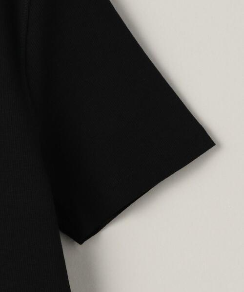 ASTRAET（アストラット）の「＜ASTRAET（アストラット）＞CO/PU クルーネック Tシャツ②（Tシャツ/カットソー・レディース・ホワイト/ブラック・FREE）」の13枚目の写真