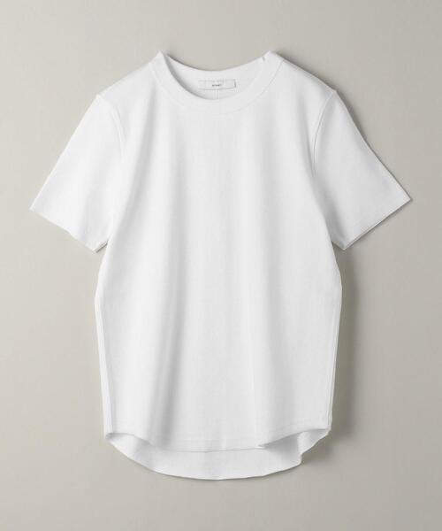 ASTRAET（アストラット）の「＜ASTRAET（アストラット）＞CO/PU クルーネック Tシャツ②（Tシャツ/カットソー・レディース・ホワイト/ブラック・FREE）」の17枚目の写真