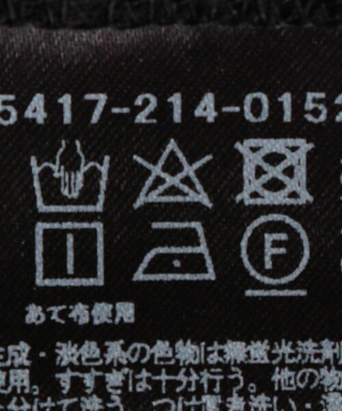 ASTRAET（アストラット）の「＜ASTRAET（アストラット）＞CO/PU クルーネック Tシャツ②（Tシャツ/カットソー・レディース・ホワイト/ブラック・FREE）」の14枚目の写真