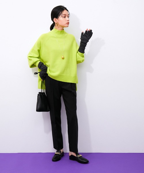 ADAM ET ROPE'（アダムエロペ）の「スリムスラックス（スラックス・レディース・ブラック/ダークブラウン/ピンク・38/36/34）」の21枚目の写真