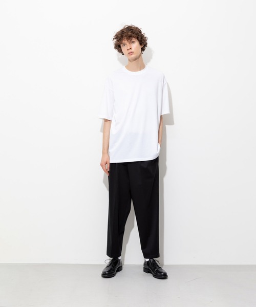 MYSTR（ミスタ）の「Basic S/S T-Shirt（Tシャツ/カットソー・メンズ・ホワイト/ブラック/グレー・S/M/L）」の15枚目の写真