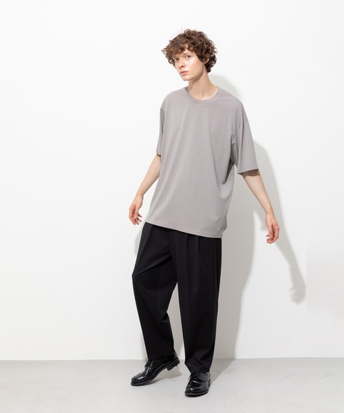 MYSTR（ミスタ）の「Basic S/S T-Shirt（Tシャツ/カットソー・メンズ・ホワイト/ブラック/グレー・S/M/L）」の8枚目の写真