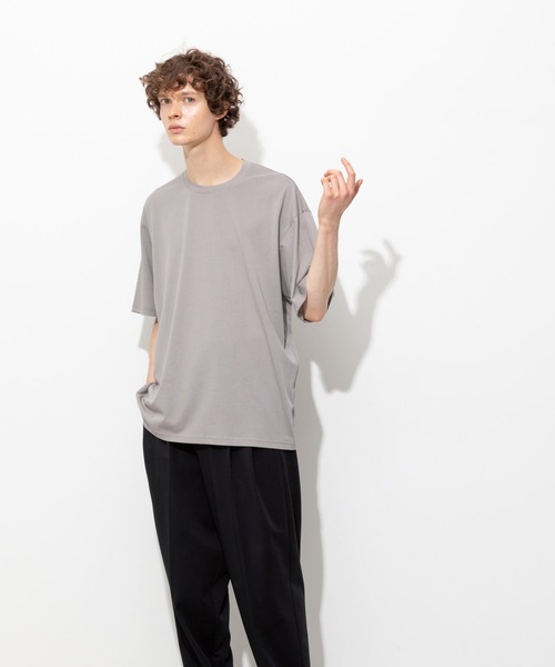 MYSTR（ミスタ）の「Basic S/S T-Shirt（Tシャツ/カットソー・メンズ・ホワイト/ブラック/グレー・S/M/L）」の19枚目の写真