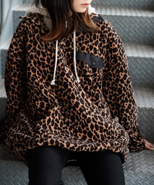 WEGO(ウィゴー)の「WEGO/フリーススナッププルオーバー(ブルゾン・メンズ・ブラック/ダークグリーン/パープル/アイボリー/ホワイト/その他1/その他2/ターコイズブルー/ピンク・MEDIUM/LARGE)」の9枚目の写真