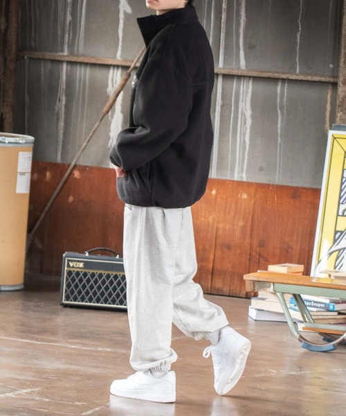 WEGO(ウィゴー)の「WEGO/フリーススナッププルオーバー(ブルゾン・メンズ・ブラック/ダークグリーン/パープル/アイボリー/ホワイト/その他1/その他2/ターコイズブルー/ピンク・MEDIUM/LARGE)」の19枚目の写真