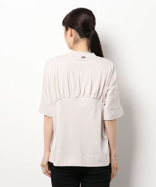 PICCIN（ピッチン）の「バックギャザープルオーバー（Tシャツ/カットソー・レディース・ベージュ/グリーン/レンガ・M）」の21枚目の写真