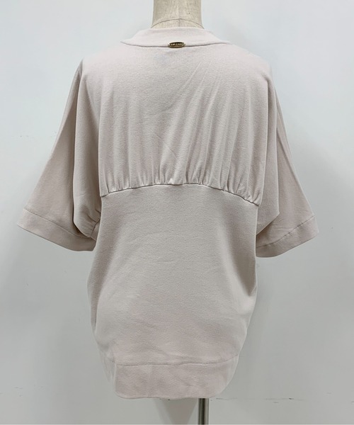 PICCIN（ピッチン）の「バックギャザープルオーバー（Tシャツ/カットソー・レディース・ベージュ/グリーン/レンガ・M）」の8枚目の写真