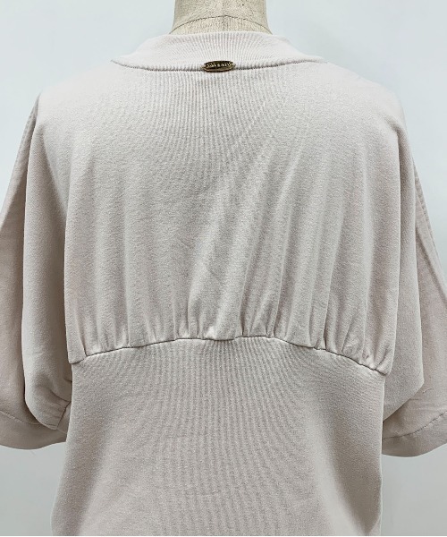 PICCIN（ピッチン）の「バックギャザープルオーバー（Tシャツ/カットソー・レディース・ベージュ/グリーン/レンガ・M）」の20枚目の写真