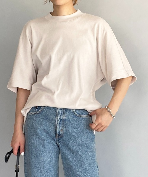 PICCIN（ピッチン）の「バックギャザープルオーバー（Tシャツ/カットソー・レディース・ベージュ/グリーン/レンガ・M）」の18枚目の写真