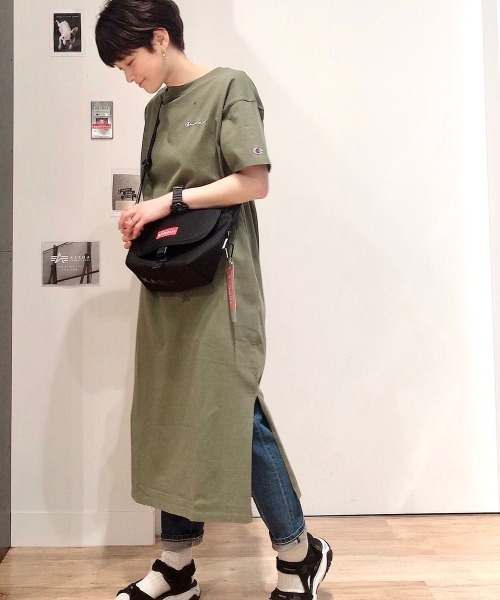 ブランド古着 Tシャツワンピース ワンピース Champion チャンピオン のファッション通販 Zozoused