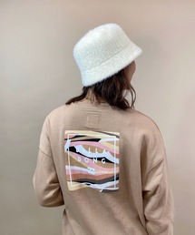 BILLABONG/ビラボン ルーズシルエット バックプリントロゴトレーナー BB014-002