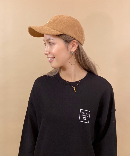 BILLABONG(ビラボン)の「BILLABONG/ビラボン ルーズシルエット バックプリントロゴトレーナー BB014-002(スウェット・レディース・ホワイト/ブラック/ベージュ・M/L)」の5枚目の写真