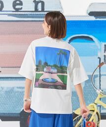 coen | 【ユニセックス】永井博×coen コラボTシャツ(Tシャツ/カットソー)