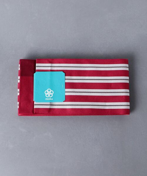 UNITED ARROWS（ユナイテッドアローズ）の「＜moika（モイカ）＞袋帯 横縞▲（和装小物・レディース・イエロー/レッド/ネイビー・FREE）」の3枚目の写真
