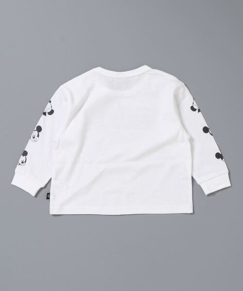 BABYDOLL(ベビードール)の「親子お揃い ディズニー 袖プリントロンT 5396K(Tシャツ/カットソー・キッズ・ホワイト/ストーン/グリーン系その他・90cm/110cm/100cm/130cm/150cm/80cm/120cm/140cm)」の4枚目の写真