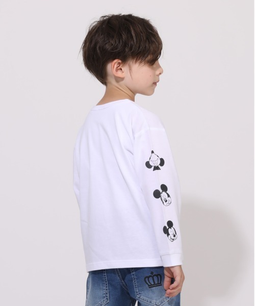 BABYDOLL(ベビードール)の「親子お揃い ディズニー 袖プリントロンT 5396K(Tシャツ/カットソー・キッズ・ホワイト/ストーン/グリーン系その他・90cm/110cm/100cm/130cm/150cm/80cm/120cm/140cm)」の8枚目の写真