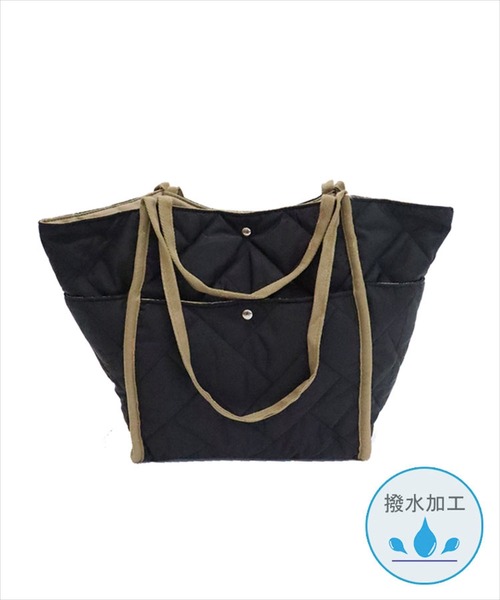 DONOBAN（ドノバン）の「キルティング2wayトート [E]（トートバッグ・レディース・モカ/カーキ/ブラック・ONESIZE）」の15枚目の写真
