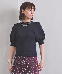 UNITED ARROWS | ＜UNITED ARROWS＞5分袖 パフスリーブ ニット W(ニット/セーター)