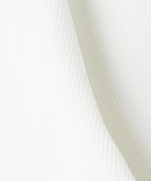 UNITED ARROWS(ユナイテッドアローズ)の「<UNITED ARROWS>5分袖 パフスリーブ ニット W◆(ニット/セーター・レディース・ネイビー/オフホワイト・FREE)」の22枚目の写真