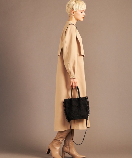 Laugoa（ラウゴア）の「BARRY（トートバッグ・レディース・ブラック/アイボリー・9）」の22枚目の写真