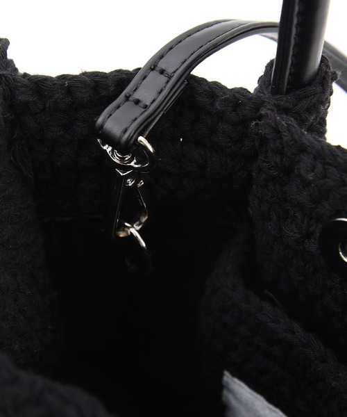 Laugoa（ラウゴア）の「BARRY（トートバッグ・レディース・ブラック/アイボリー・9）」の5枚目の写真