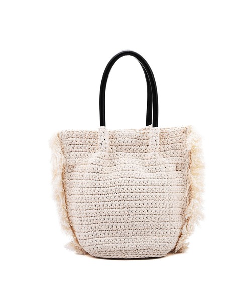 Laugoa（ラウゴア）の「BARRY（トートバッグ・レディース・ブラック/アイボリー・9）」の15枚目の写真