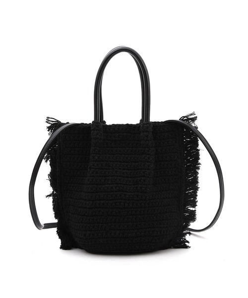 Laugoa（ラウゴア）の「BARRY（トートバッグ・レディース・ブラック/アイボリー・9）」の20枚目の写真