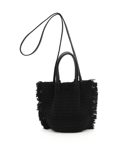 Laugoa（ラウゴア）の「BARRY（トートバッグ・レディース・ブラック/アイボリー・9）」の16枚目の写真