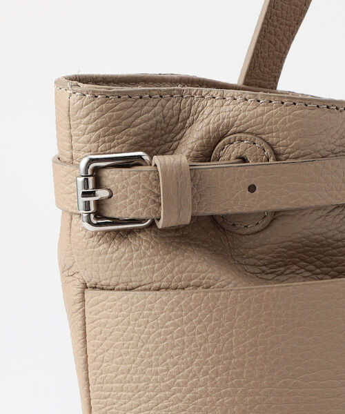 NOLLEY’S（ノーリーズ）の「【MORONERO/ モロネロ】サイドベルトトートバッグ（トートバッグ・レディース・ブラック/ベージュ・FREE）」の6枚目の写真