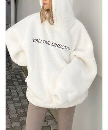 CREATIVE DIRECTORボアフードパーカー