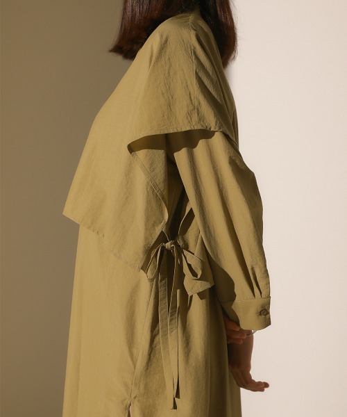 Bou Jeloud(ブージュルード)の「シャツレイヤードチュニック(チュニック・レディース・カーキ/A・38)」の13枚目の写真