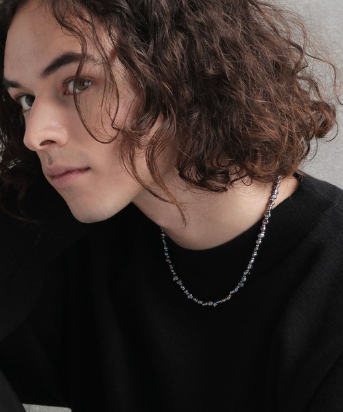 HARE(ハレ)の「ブラックパールネックレス(HARE)(ネックレス・メンズ・ブラック系その他・FREE)」の6枚目の写真