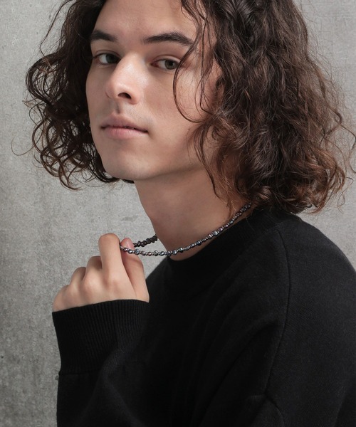 HARE(ハレ)の「ブラックパールネックレス(HARE)(ネックレス・メンズ・ブラック系その他・FREE)」の7枚目の写真